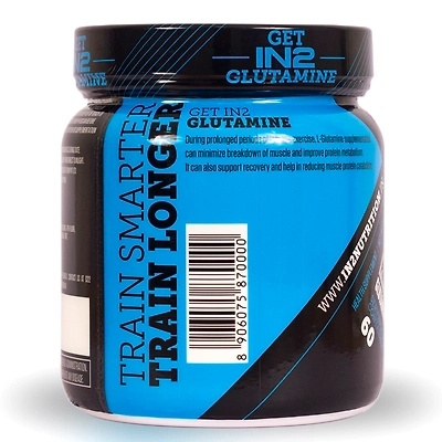 IN2 GLUTAMINE 300 g MUSCLE RECOVERY-300 g-Unflavoured-2