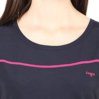 Berge Girls Instadry Round Neck Tee Shirt-4828