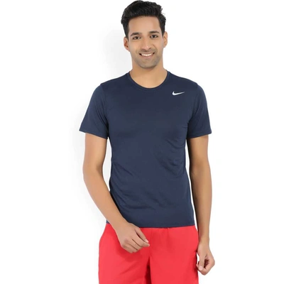 Nike Solid Men Round Neck T-Shirt-17303
