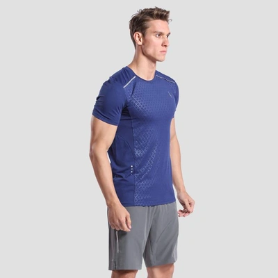 Dive Sports Mens Seeker Polo Neck T Shirts-NAVY-S-2