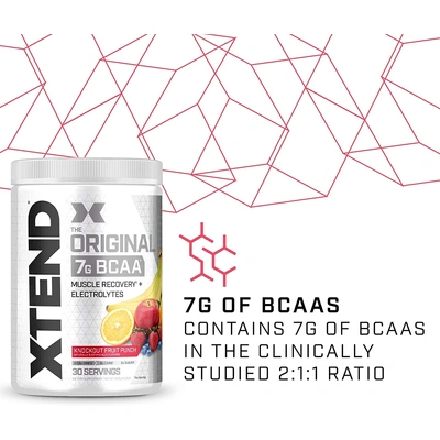 Scivation Xtend Bcaas New Muscle Recovery 390 g-405 g-KNOCKOUT FRUIT PUNCH-2