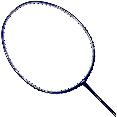 Li-Ning SS-100 Lite Carbon-Graphite Unstrung Badminton Racquet-DARK GREY / RED-1