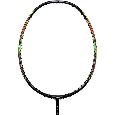 LI-NING WindStorm 76 White Unstrung Badminton Racquet  (Pack of: 1, 76 g)-BLACK/ORANGE/GREEN-FS-1