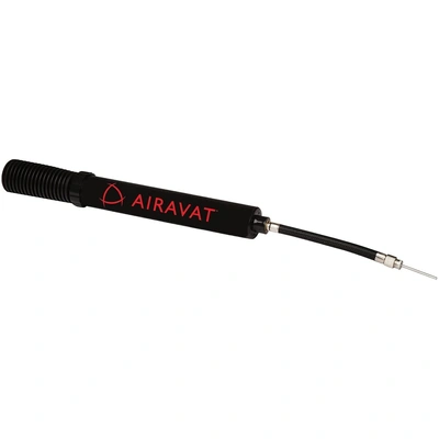 airavat Crownlit Plastic Double Action Air Pump for All Sports-BLACK-2