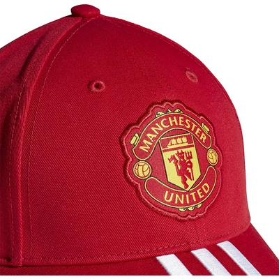 ADIDAS Unisex Football Manchester United Cap-RED-Adjustable-3