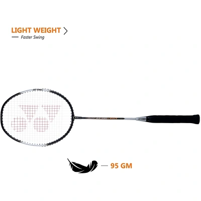 Yonex Zr 100 Light Badminton Racquets (colour May Vary)-BLACK-Full Size-1 Unit-2
