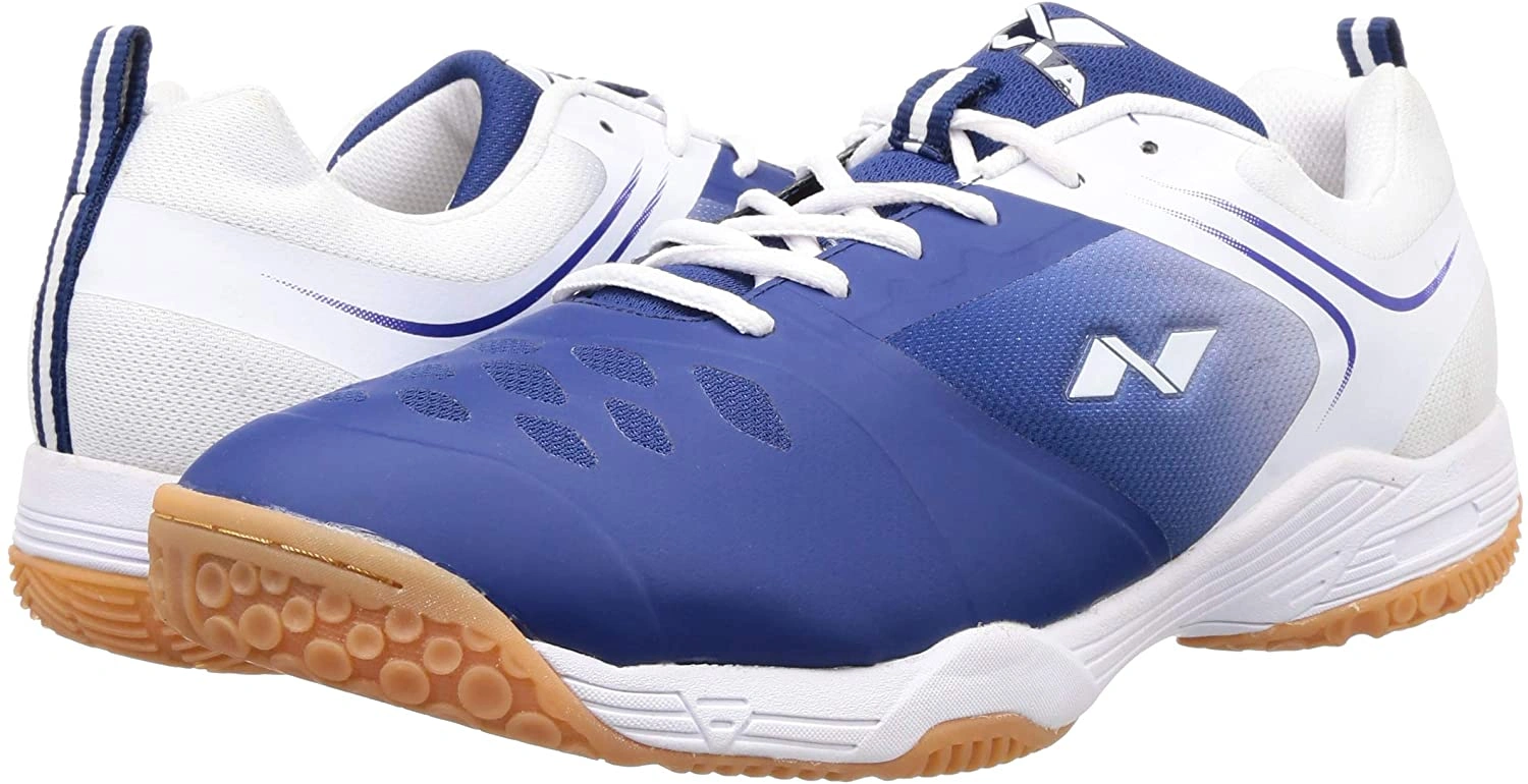 Nivia Hy-court 2.0 Badminton Shoes For Mens-WHITE-6-6