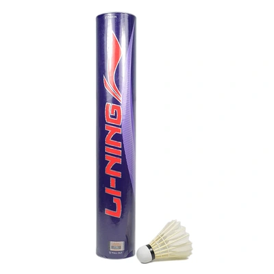 Li-Ning Strike Speed 77 Feather Shuttlecock (White Natural)-Feather-1