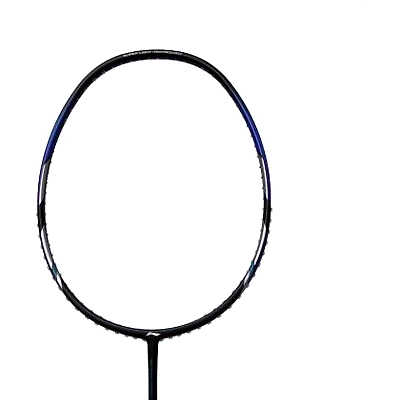 LI-NING Carbon Fiber 78gm Super Unstrung Badminton Racquet-PURPLE/SILVER-FS-2