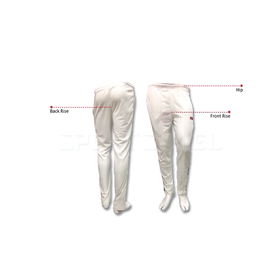 RNS Premium White Cricket Trouser-31863