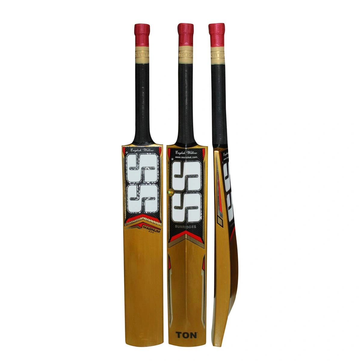 SS Magnum Gold English Willow Cricket bat-FS-3