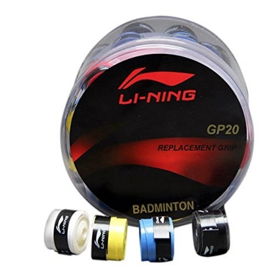 Li-Ning GP-20 Overgrip Badminton Grip - Assorted (Pack of 6)-31976