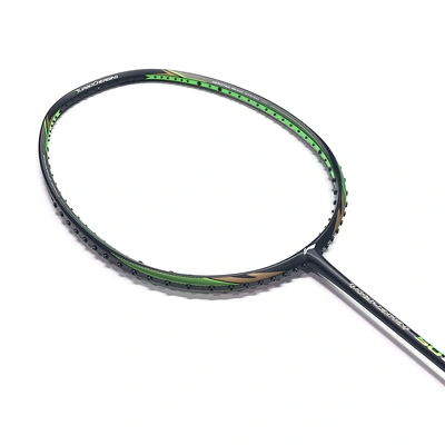 LI-NING Turbo Charging 50 Drive Unstrung Badminton Racquet-BLACK GREEN-FS-1
