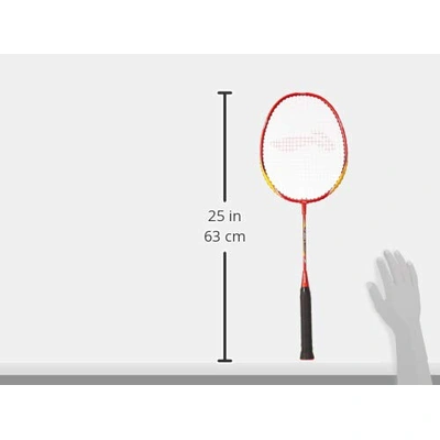 Li-Ning XP 900-JR Blend PV Sindhu Junior Signature Series Isometric Strung Badminton Racquet-Red Orange-FS-2