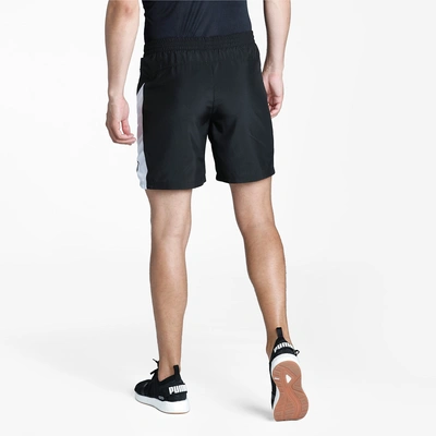 Puma Zippered Men's Woven Shorts-Peacoat-M-1