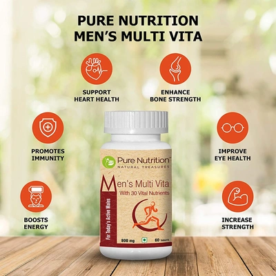 Pure Nutrition Men’s Multi Vita, 60 Tablets-3