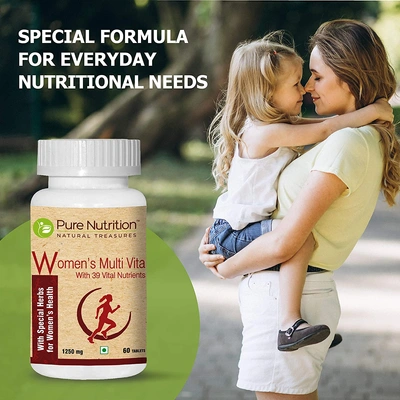 Pure Nutrition Women’s Multi Vita, 60 Tablets-1