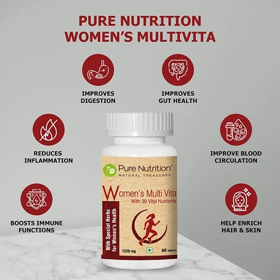 Pure Nutrition Women’s Multi Vita, 60 Tablets-3