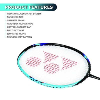 Yonex Astrox 2 Badminton Racquets-Blue-FS-1