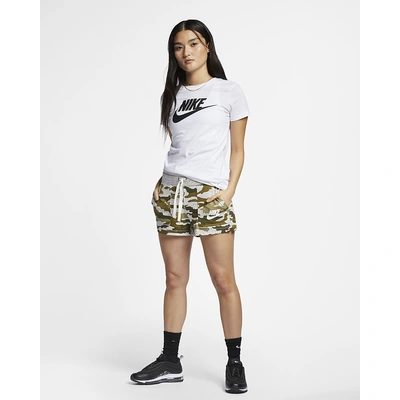Nike Sportswear Essential Women T Shirt-White-XL-2