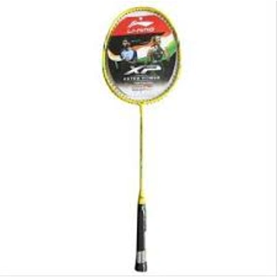 Li-Ning XP 2020 Special Edition Blend Strung Badminton Racquet With Free Head Cover-yellow-FS-3