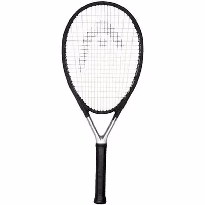 Head Ti S6 Lawn Tennis Racket-BLACK SILVER-2