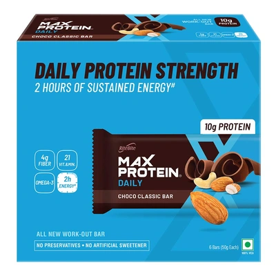 RiteBite Max Protein Daily Choco Classic Bars,-34078