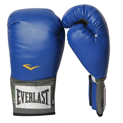 Everlast 1200011 Pro Style Training Gloves-BLUE-14-2