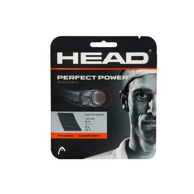 Head Perfect Power Squash String 16L (Black)-6812