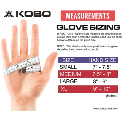Kobo WTG-39 Gym Gloves for Weight Lifting Exercise &amp; Fitness with Ultra Anti Slip Grip-21622