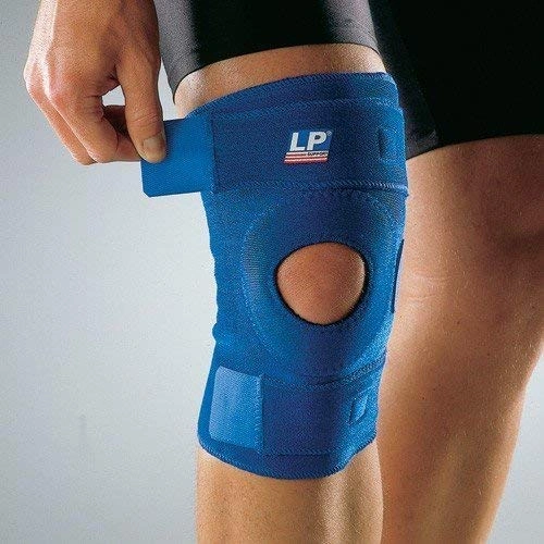 Lp Supports 758 Open Patella Knee Support, Royal Blue-374