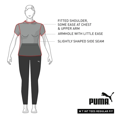 Puma IGNITE dryCELL Women's T-Shirt S\S-M-Wine-1