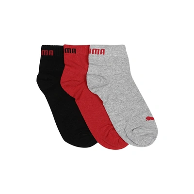Puma Ankle Length Printed Socks-3 Units-Multicolour-1