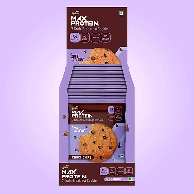 RiteBite Max Protein 7 Grain Breakfast Cookies  55g Consist of Protein-30556