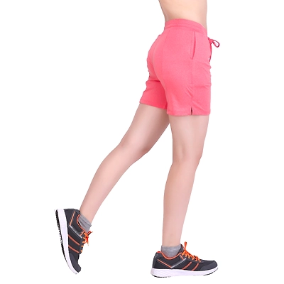 LAASA WOMEN'S JUST-DRY MELANGE SHORTS-34535