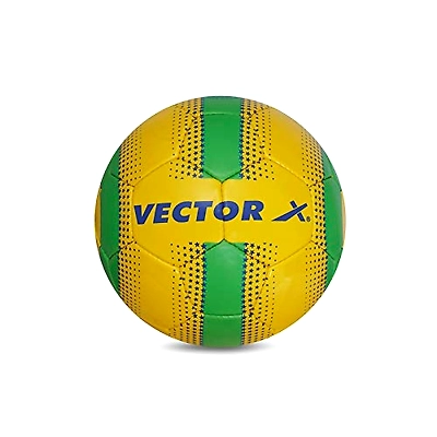 Vector X Brazil Hand Stitched Football-Yellow / Green-3-2