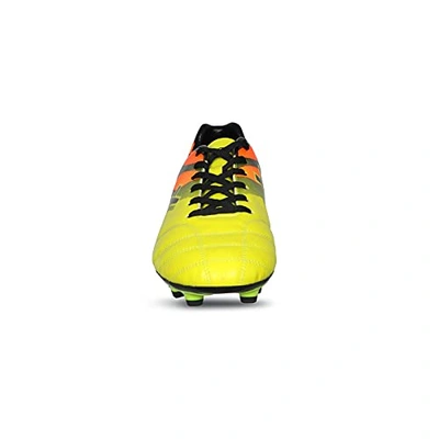 Vector X Webster Football Shoes for Men-6-GREEN-ORANGE-BLACK-1