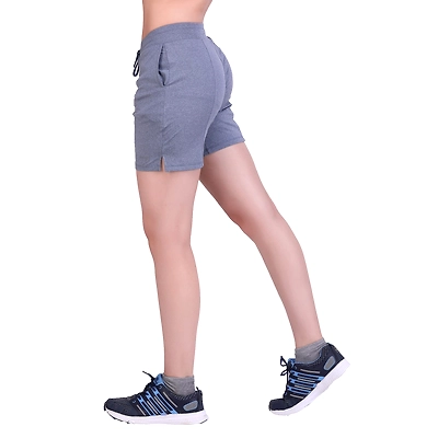 LAASA WOMEN'S JUST-DRY MELANGE SHORTS-34924