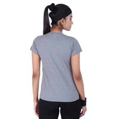 Laasa Solid Women Round Neck Black T-Shirt-34971