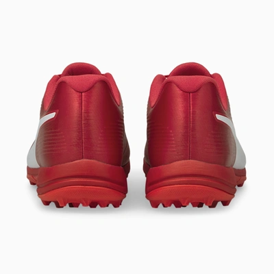 PUMA 20 Men's Rubber Cricket Shoes-10-Red-1