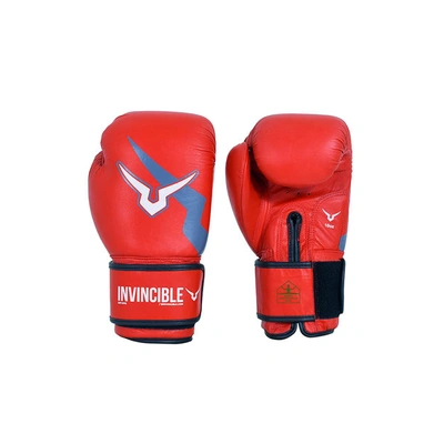 INVINCIBLE WUSHU COMPETITION GLOVES BLUE-RED-12-1