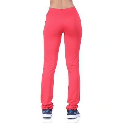 Laasa Sports Yoga Gym and Sports Fitness Narrow Track Pant-3XL-Tomato-2