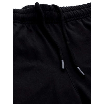 ALCIS MEN BLACK SOLID TRACK PANT-35498