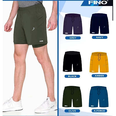 Fino Ultra Run Regular Fit Mens Shorts-35555