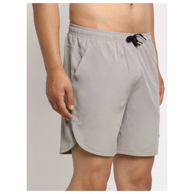 INVINCIBLE MEN’S FEATHER WEIGHT CROSSFIT SHORTS-LIGHT GREY-M-2