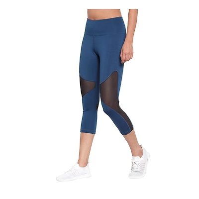INVINCIBLE WOMEN’S HIGH WAIST COAST CAPRI-TEAL-S-1
