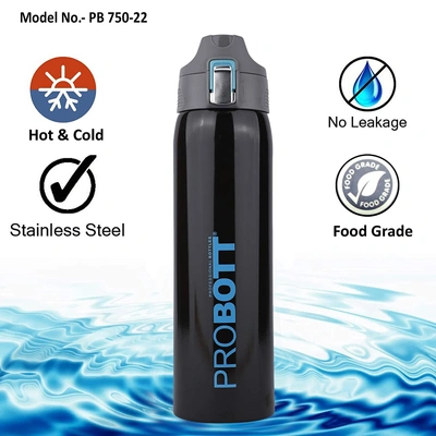 PROBOTT Thermosteel Vacuum Flask Sipper (750ml)-PURPLE-2