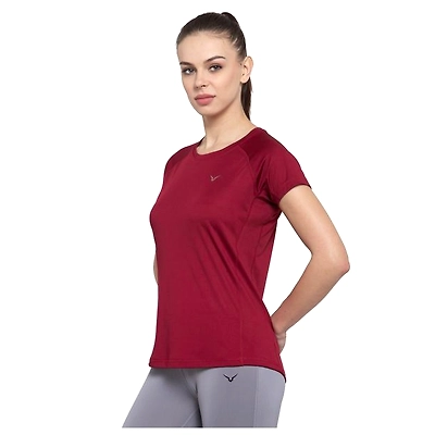 INVINCIBLE WOMEN’S GYM T- SHIRT-35982