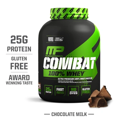 Muscle Pharm Combat 100% Whey - 2.27 kg-CHOCOLATE MILK-2