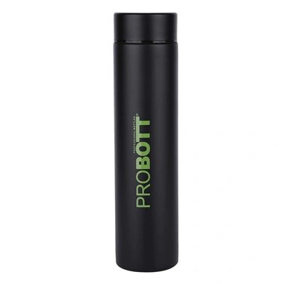 PROBOTT Stainless steel double wall vacuum flask PB 400-10 400 ml Bottle (Colour May Vary)-Green-2